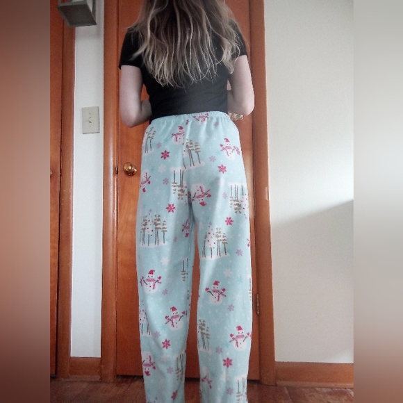 LOUNGEWEAR - Winter Snowman Pajama Lounge Pants - Picture 3 of 9